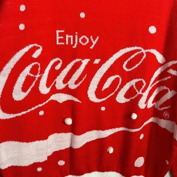Enjoy Coca-Cola Christmas Sweater - Picture 3 of 6